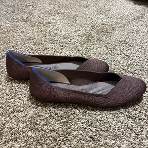 VGUC Size 11 Truffle Python Rothy’s Flat